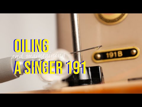 191J ComoSe Encontró A Restaurar Máq.dCoser Singer modelo 191J Derecha