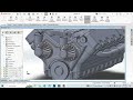 V12 engine assembly in solidworks