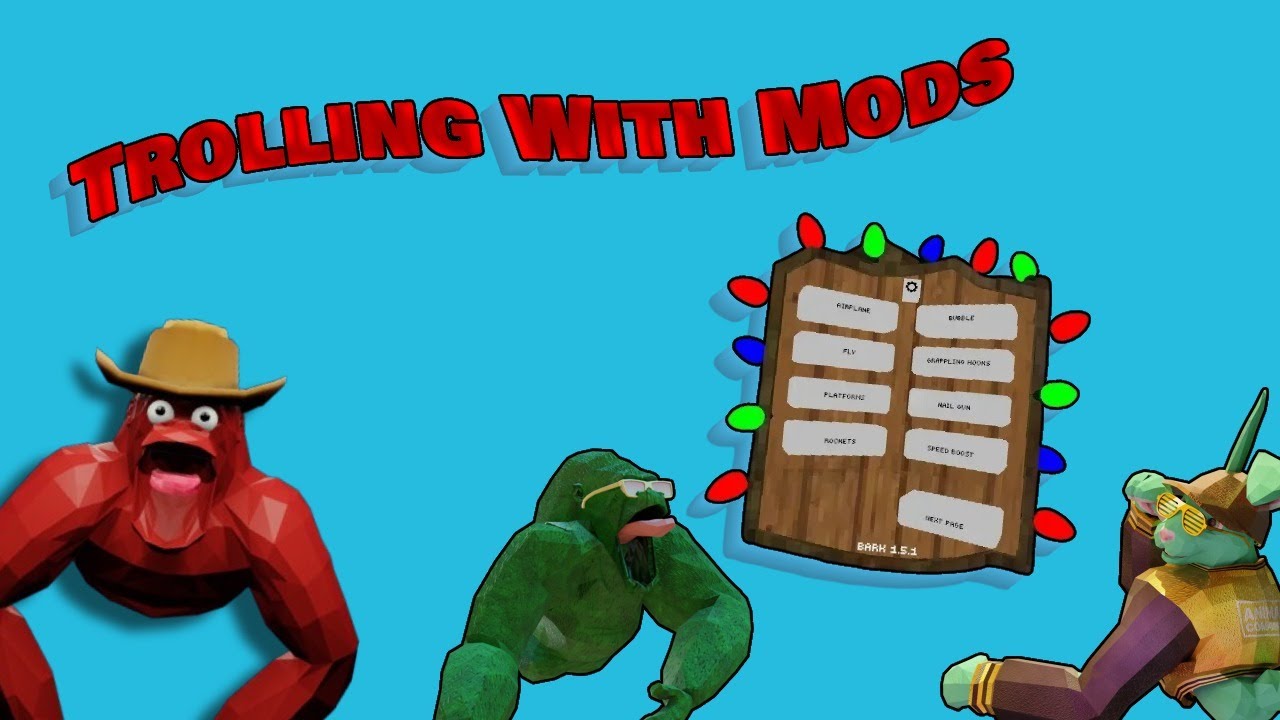 Trolling With Mods In Animal Company (CRAZY REACTIONS)
