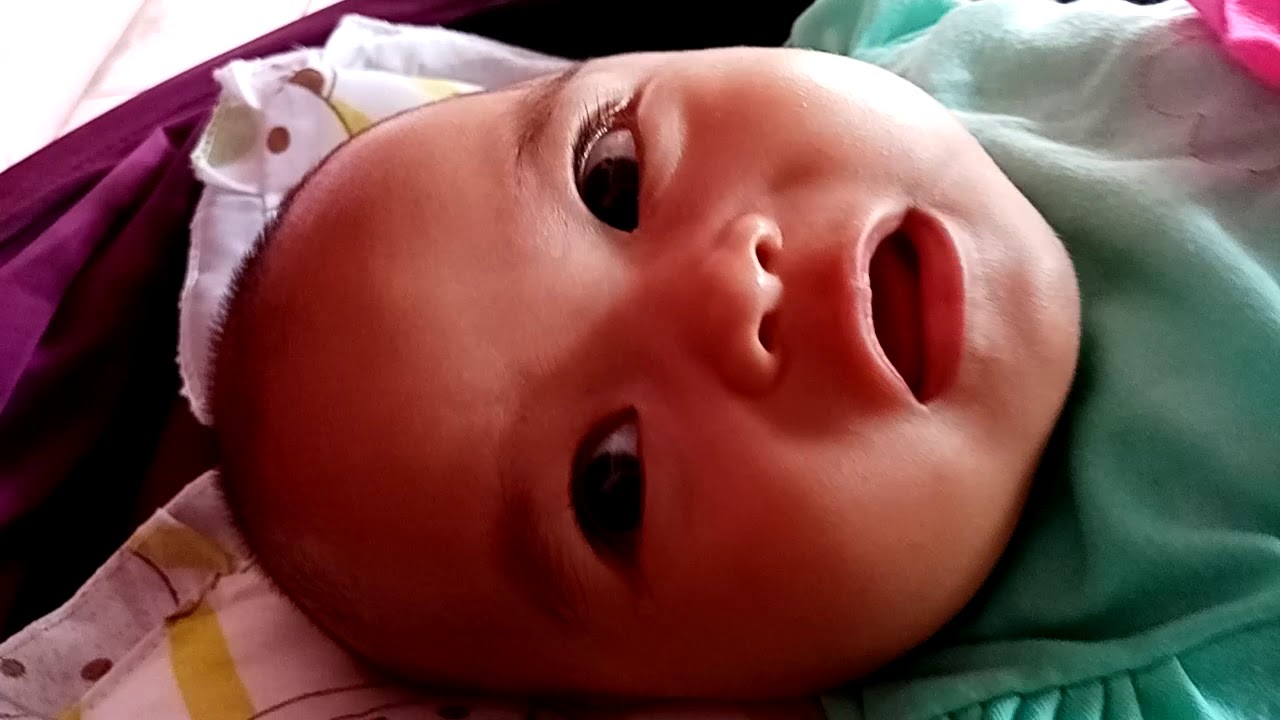  BAYI  2 BULAN BERCELOTEH LUCU  AISYAH BAYI LUCU  YouTube