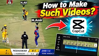 How to Make Such Cricket Videos in CapCut | Mohammad Amir Editing Tutorial screenshot 1