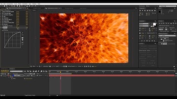 After Effects Fireball Creation Timelapse