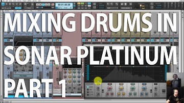CakeTV LIVE Ep 4 - Mixing Drums in SONAR Part 1