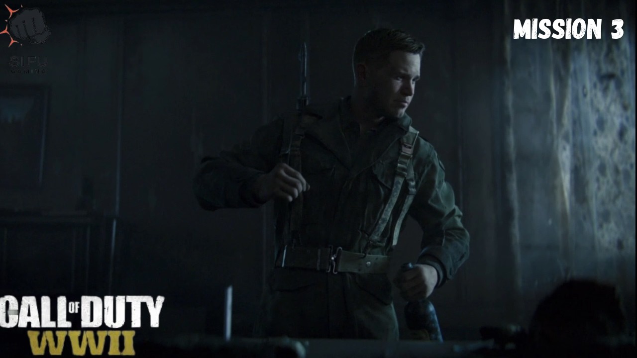 Strong Cod Support CALL OF DUTY: WWII MISSION 3 | STRONG HOLD | GAMEPLAY | - YouTube