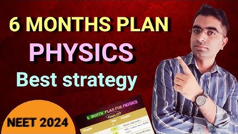 Study like this if Physics is weak | 6 months Plan | NEET 2024🔥