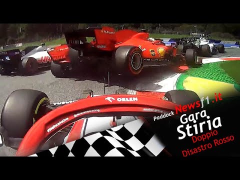 #Formula1 2020 GP #Stiria - Patatrac #Ferrari doppio disastro