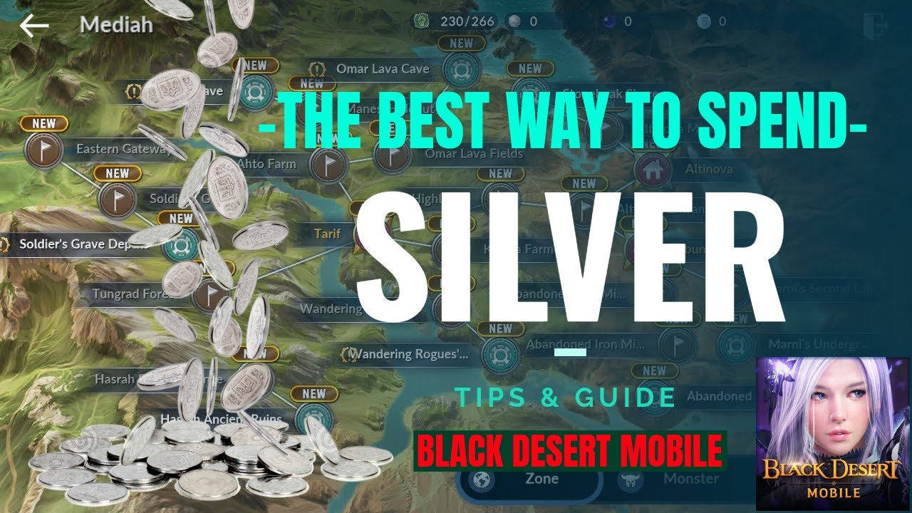 BLACK DESERT MOBILE: THE BEST WAY TO SPEND SILVER!!! TIPS & GUIDE