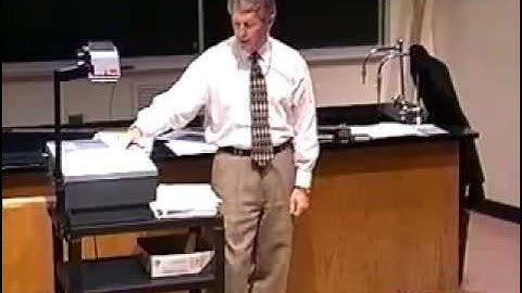 Fundamentals of Chemistry: Unit 1 - Lecture 8 and Unit 2 - Lecture 1