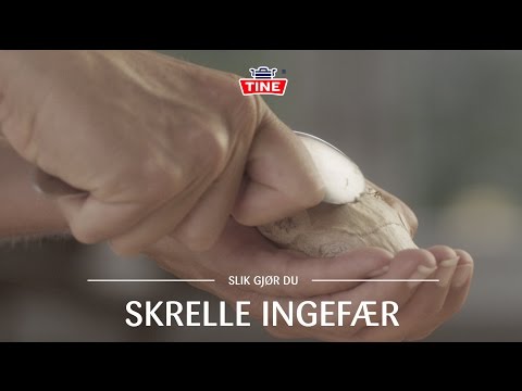 Video: Hvordan Skrelle Ingefær