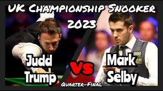 Judd Trump vs Mark Selby - UK Championship Snooker 2023 - Quarter-Final