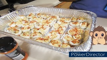 They was amazing homestead ranch deviled eggs.