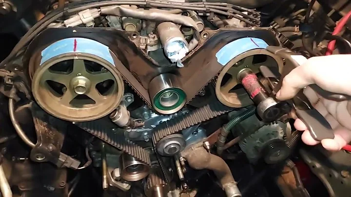 3rd Gen 4Runner Putting on the Timing belt TRICK