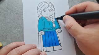 Frozen Coloring Pages ❄️ | Color Elsa & Anna | Fun Kids Coloring Activity