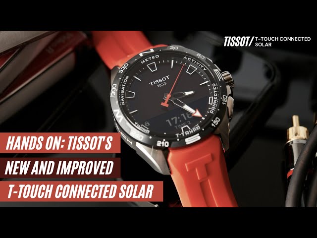 On: The New and Improved Tissot T-Touch Connected Solar - YouTube