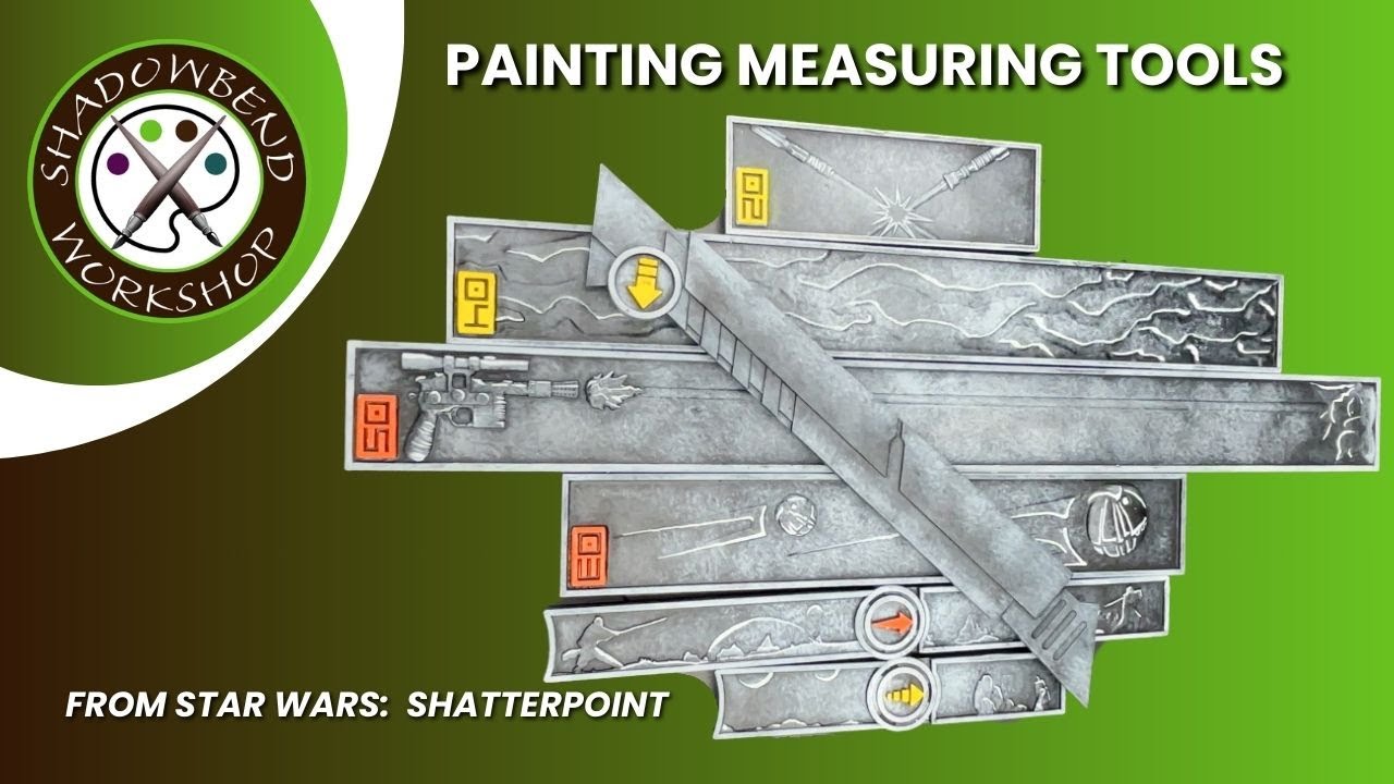 Painting Star Wars: Shatterpoint Miniatures - Part 3 (Measuring Tools ...