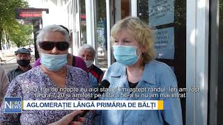 AGLOMERAȚIE LÂNGĂ PRIMĂRIA DE BĂLȚI | NordNews