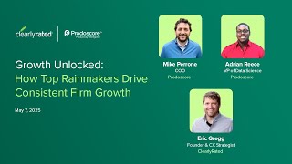 Webinar: Growth Unlocked: How Top Rainmakers Drive Consistent Firm Growth: Excerpt #5