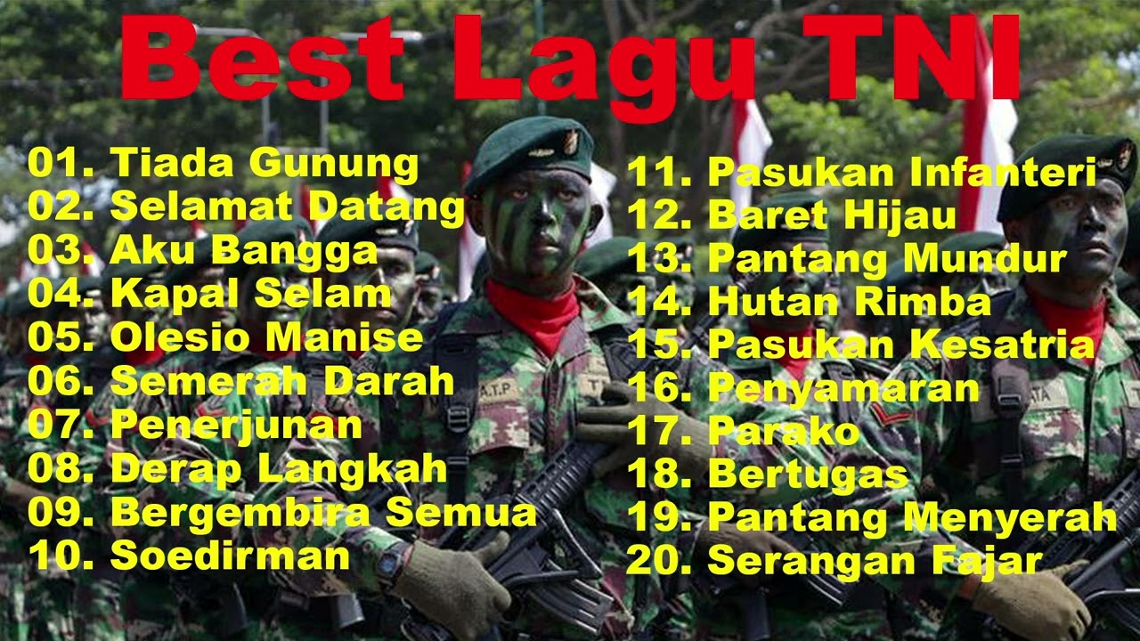 KUMPULAN LAGU TNI POPULER‼️2025 