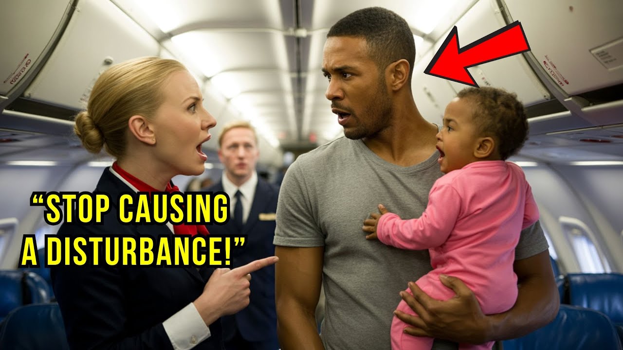 Flight Attendant Harass a Black Single Dad—Until He Calls His Brother, the Airline CEO