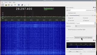 #10 SDR Raspberry Pi 4 Gqrx 10 Meters CW