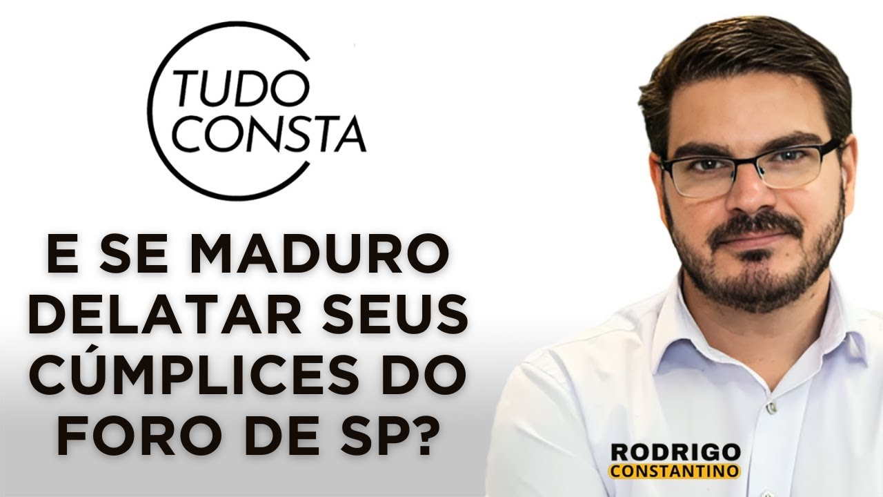 Cigar Bar: E se Maduro delatar seus cúmplices do Foro de SP?!