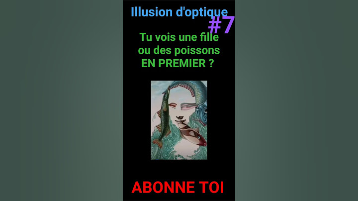 Illusion d'optique : Tu vois quoi en premier ? (#7)
