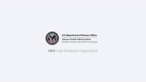 HRO High Reliability Organization: The Seizure Kit