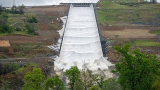 Oroville Dam spillway used for first time since 2017
