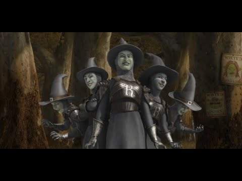 Shrek Forever After - Pied Piper and Witch Breakdance (Beastie Boys - Sure Shot)