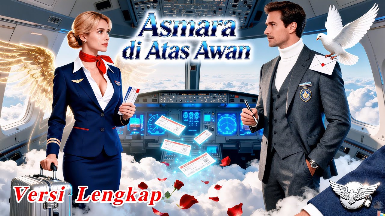 ✈️Pramugari Harper Dibantu Tn. Wright Misterius... Ternyata Dia CEO Maskapainya! 