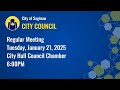 City Council  Meeting - January 21, 2025