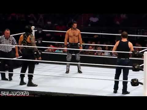 Seth rollins vs Dean ambrose vs Roman Reigns (Shield) Triple Threat Match