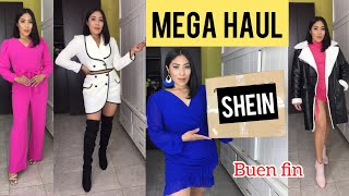 SHEIN BUEN FIN 2022🍁Súper Mega Haul 🍁👗💙Lo más bello de todo / TRY ON Jemyssky