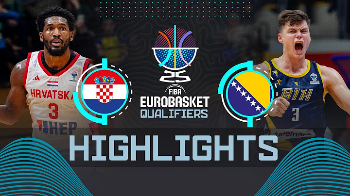Croatia 🇭🇷 vs Bosnia and Herzegovina 🇧🇦 | Highlights | FIBA EuroBasket 2025 Qualifiers