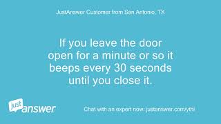 How do I turn off the door alarm on my refridgerator? LG