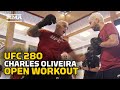 Charles Oliveira Booed At UFC 280 Workout | MMA Fighting