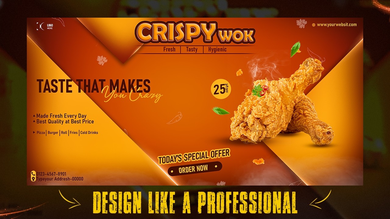 How to Make a Professional Banner Design | Step-by-Step Tutorial