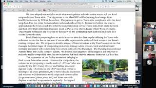 Black Earth Composting Proposal
