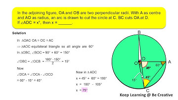 Circle | Perpendicular Radii | Angle Chasing | Geometry | Junior Maths Olympiad #nmtc #pyq #ioqm