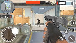World War Polygon Shooting Game: Modern War Game - Gameplay Walkthrough Part 1 - Lomelvo screenshot 1