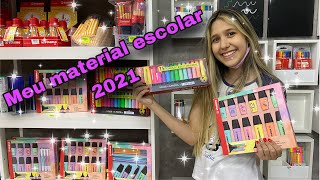 COMPRANDO MEU MATERIAL ESCOLAR 2021- Nanda Lima