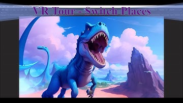 Virtual Tour Using Sphere with unity - Switch Places