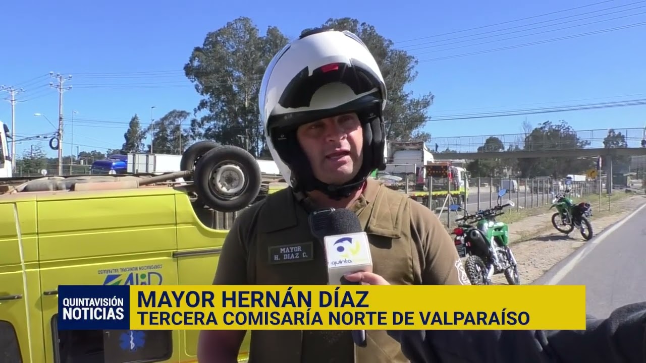 Violenta colisión entre camión de alto tonelaje y ambulancia terminó con un lesionado en la Ruta 68