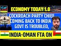 Cockroach Party Chief Coming Back to India - Govt Is Troubled, India Oman FTA on