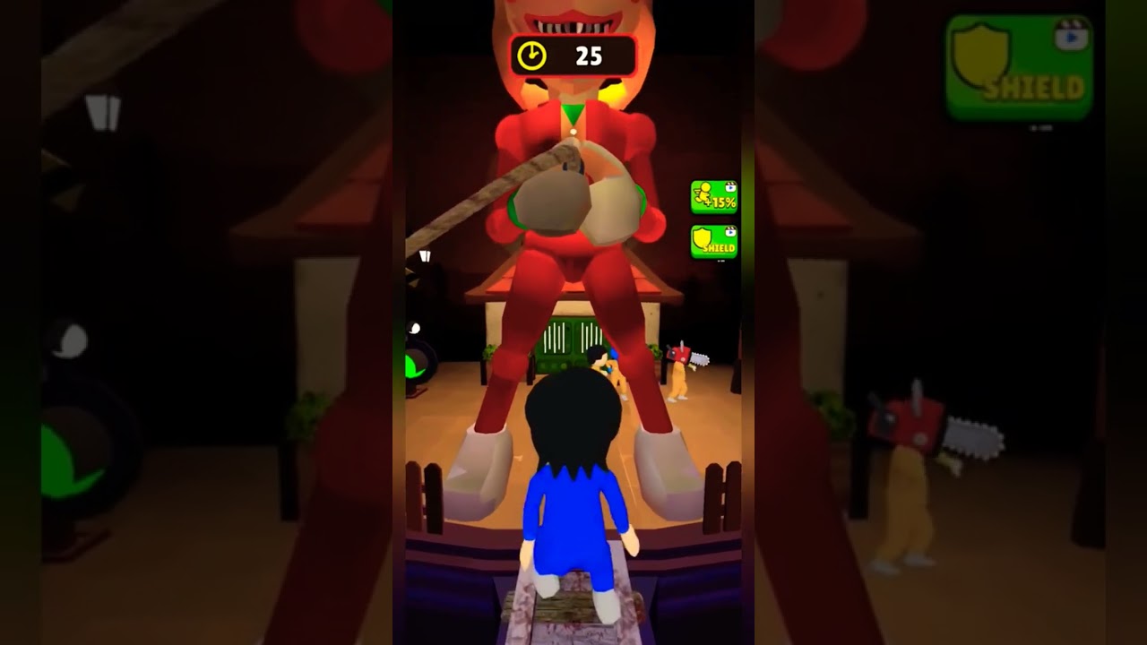 squid game  jump Rope funny game 