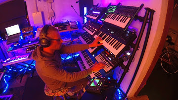 Micro Jam with Kaossilator Pro +, Microfreak, Argon 8 and JD-XI.