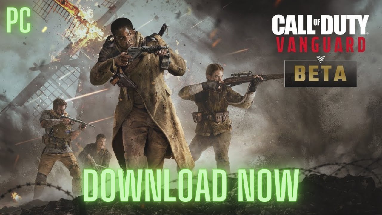 How To Pre Download Call Of Duty Vanguard Beta On Pc Youtube