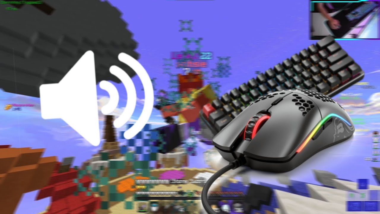 Skywars Keyboard & Mouse sounds [Kailh Blacks]
