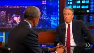 Obama on Daily Show: Who Are We Bombing?