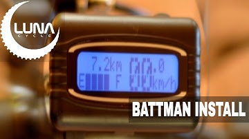 Luna Cycle Batt-Man Battery Monitor Connector Setup